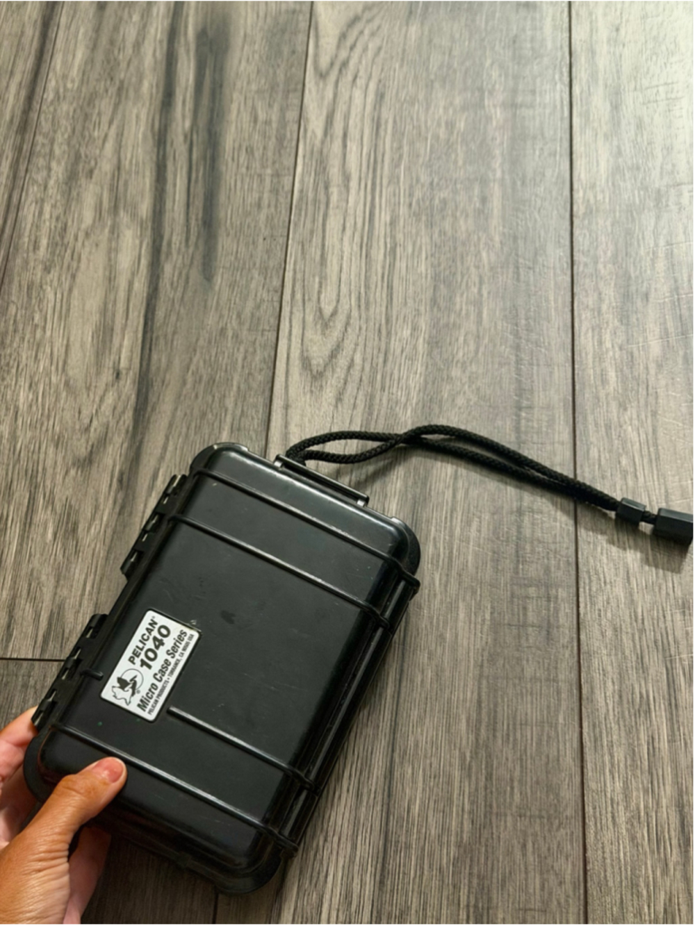 Pelican 1040 Waterproof Micro Case Black Protective Phone Case